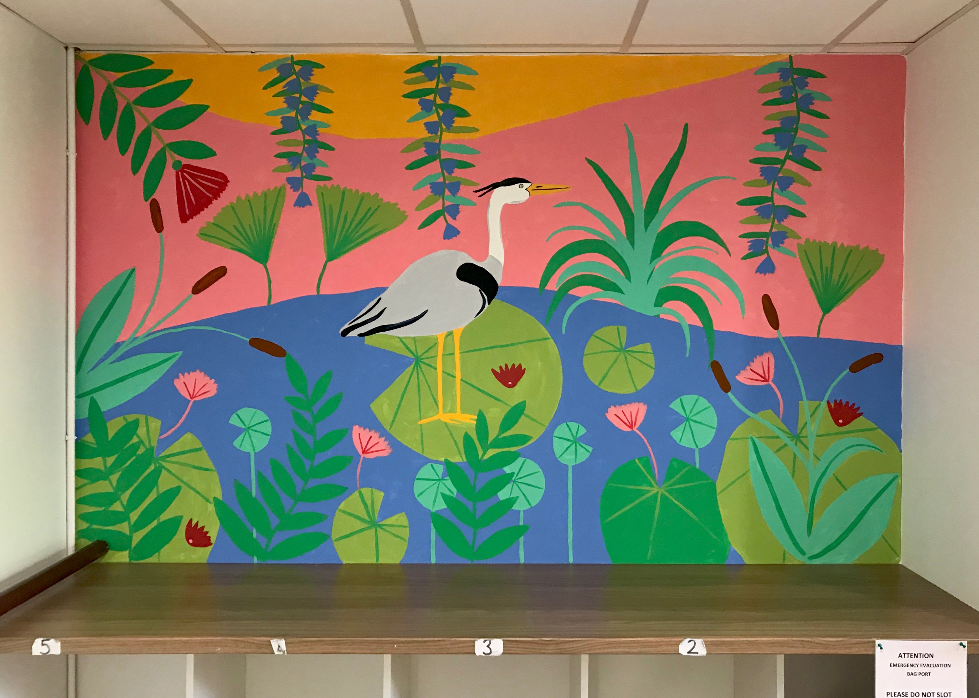 Mural for Kingsgate Community Day Centre for the elderly