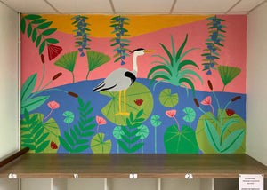 Mural for Kingsgate Community Day Centre for the elderly