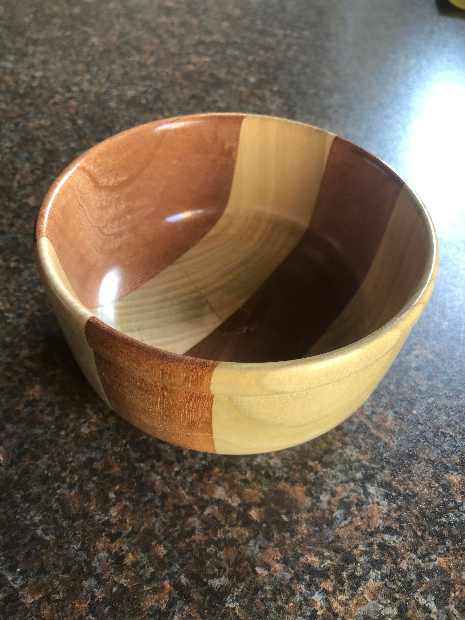 Sycamore and Walnut Bowl