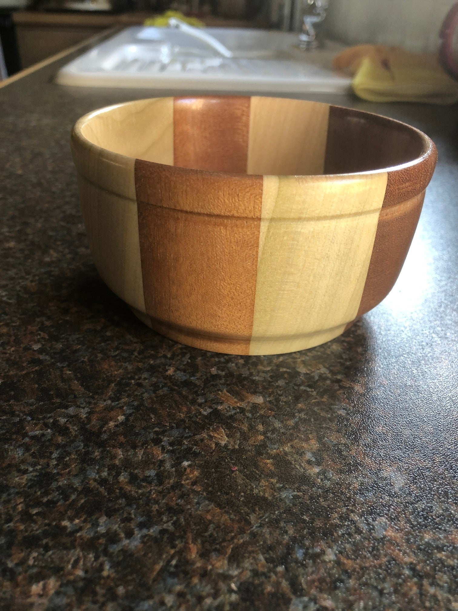 Sycamore and Walnut Bowl